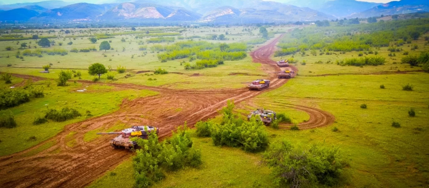 Δείτε εντυπωσιακές εικόνες από την άσκηση των τεθωρακισμένων του Δ' Σώματος Στρατού «Δημόκριτος 2021» (βίντεο-φωτο)